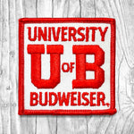 University Of Budweiser Vintage Patch