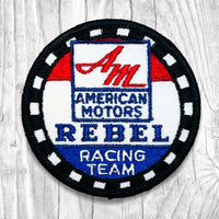 American Motors Rebel Racing Team Vintage Patch