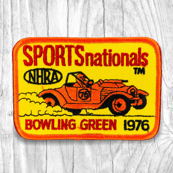 NHRA 1976 Sports Nationals – Bowling Green. Vintage Patch
