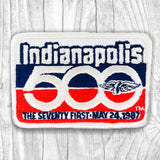 87’ Indianapolis 500 Vintage Patch