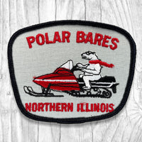 Polar Bares. Northern Illinois. Authentic Vintage Patch