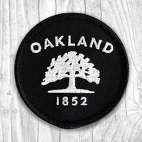 Oakland 1852. Black/White New Patch
