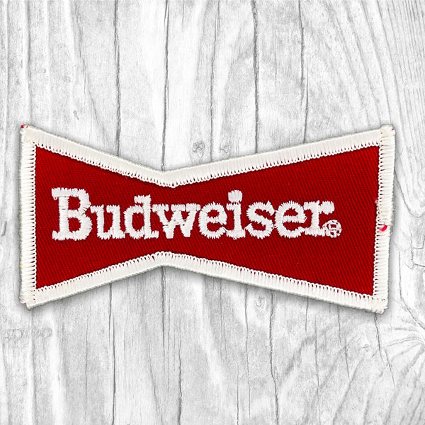 Budweiser Bowtie Authentic  Vintage Patch