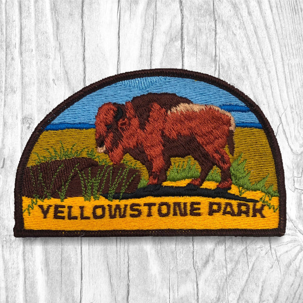 Yellowstone Park. Authentic Vintage Patch