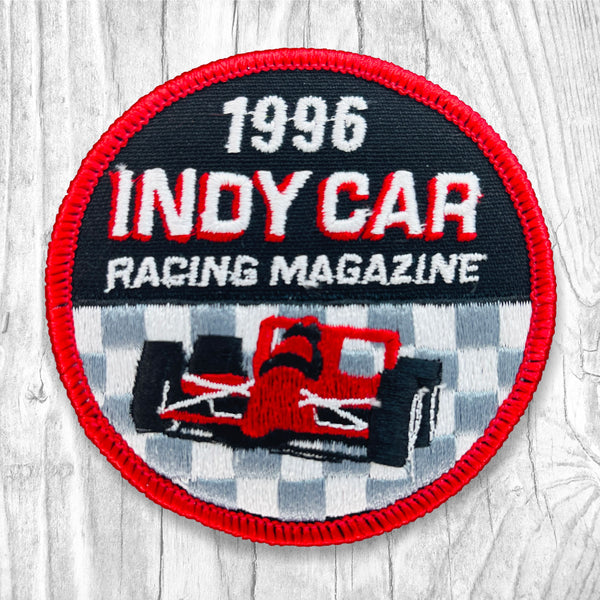 1996 Indy Car Racing Magazine. Authentic Vintage Patch