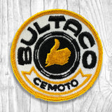 BULTACO. Authentic Vintage Patch.