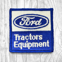 Ford Tractors Equipment Authentic Vintage Patch
