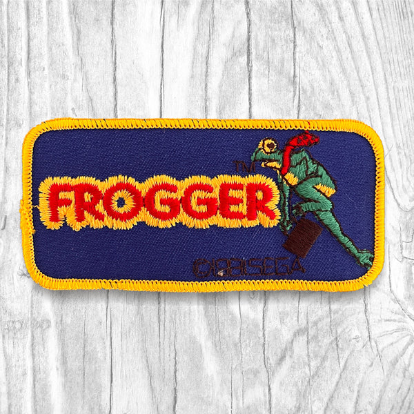 FROGGER. Authentic Vintage Patch.