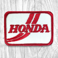Honda Red & White Vintage Patch