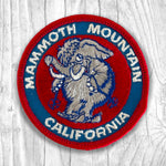 MAMMOTH MOUNTAIN CALIFORNIA. Authentic Vintage Patch.