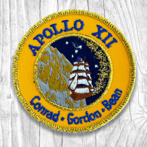 Apollo 12 - Conrad • Gordon • Bean. Vintage Patch.