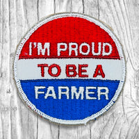I’m Proud To Be A Farmer Vintage Patch