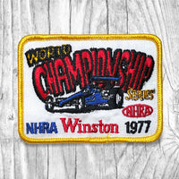 NHRA 1977 World Championship Series Vintage Patch