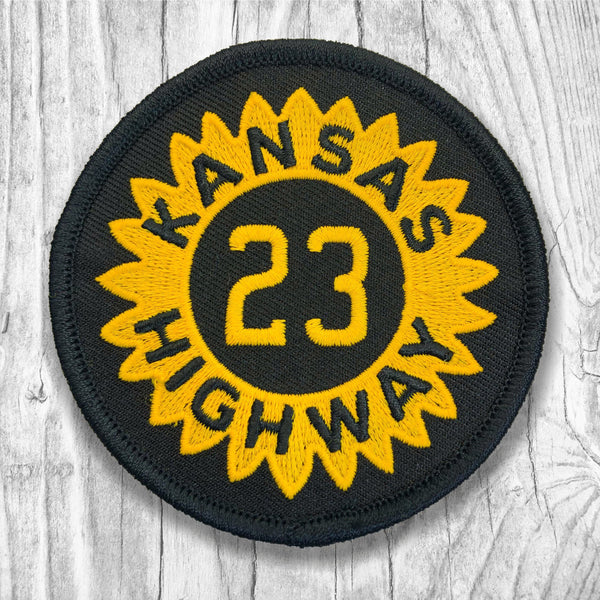 Kansas State Highway 23. New Patch