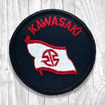 Kawasaki Flag Vintage Patch