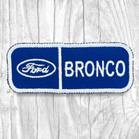 Ford Bronco Vintage Patch.
