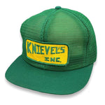 Knievel’s Inc. K-Products 100% Vintage Full-Mesh Green Trucker