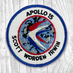Apollo 15 - Scott • Worden • Irwin. Vintage Patch