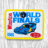 NHRA Winston 1981 World Finals. Vintage Patch