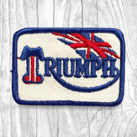 Triumph Motorcycles. Authentic Vintage Patch