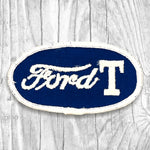 Ford T Oval Vintage Patch