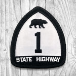 California State Highway 1 Black & White. New Patch