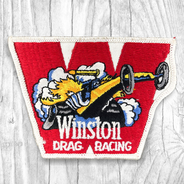 WINSTON DRAG RACING Authentic Vintage Patch