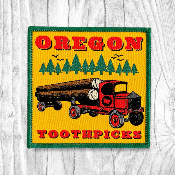 OREGON TOOTHPICKS. Megadeluxe Patch