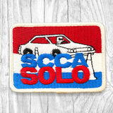 SCCA SOLO. Authentic Vintage Patch