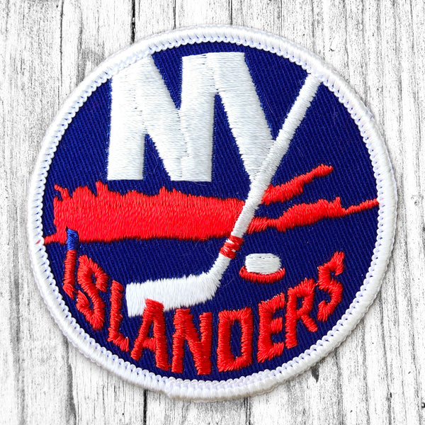1 NEW YORK ISLANDERS NHL HOCKEY 25TH ANNIVERSARY EMBLEM CREST PATCH –  UNITED PATCHES