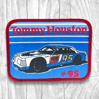 #95 Tommy Houston Screen Printed Vintage Patch