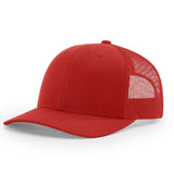 Richardson 112 Red Trucker Snapback