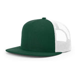 Richardson 511 Dark Green/White Classic Wool Trucker Snapback