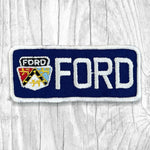 Ford + Shield. Authentic Vintage Patch.
