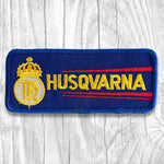 HUSQVARNA. Authentic Vintage Patch.