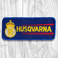 HUSQVARNA. Authentic Vintage Patch