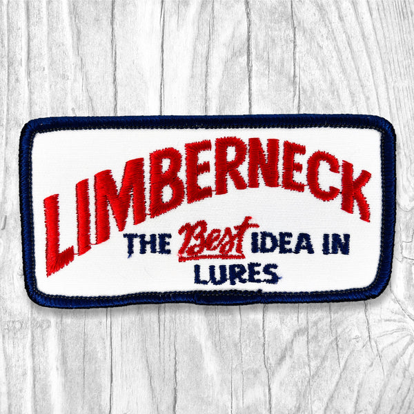 Limberneck Lures. Authentic Vintage Patch