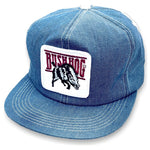 Bush Hog. K-Products 100% Vintage Denim Trucker Cap