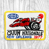 NHRA 1977 Cajun Nationals New Orleans. Vintage Patch