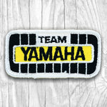 Team Yamaha. Authentic Vintage Patch
