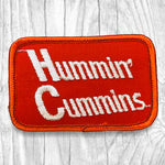 Hummin’ Cummins. Authentic Vintage White/Orange Patch
