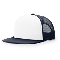 Richardson 113 White/Navy Foamie Trucker